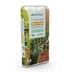 Billes D'argile Calibre 8/16 Mm - Sac De 10 Litres 8 Billes D'argile Calibre 8/16 Mm - Sac De 10 Litres -Terre et Verdure 111078 003