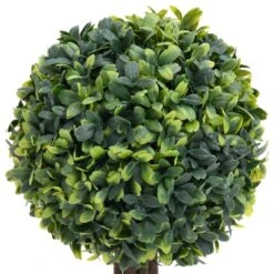 VIDAXL Plantes De Buis Artificiel 2 Pcs Avec Pots Boule Vert 56 Cm -Terre et Verdure 11f753ca57a336ae