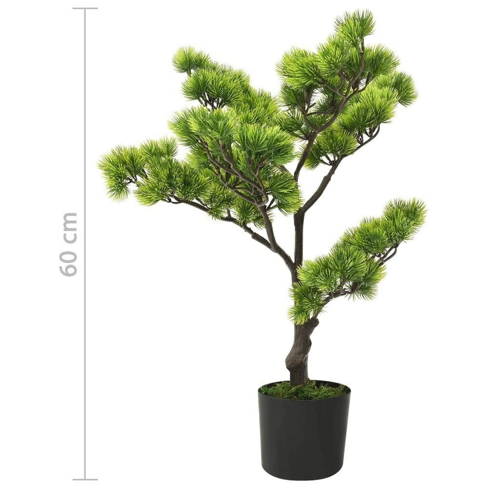 VIDAXL Bonsaï De Pin Artificiel Avec Pot 60 Cm Vert 9 VIDAXL Bonsaï De Pin Artificiel Avec Pot 60 Cm Vert – Image 7