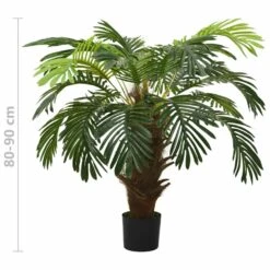 VIDAXL Palmier Cycas Artificiel Avec Pot 90 Cm Vert -Terre et Verdure 44295ef9c7fe6a2c