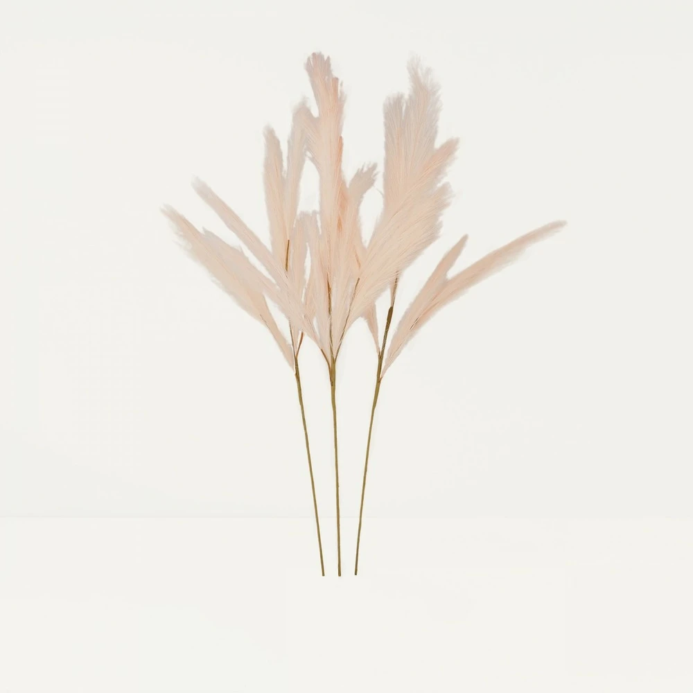 Plumeau Artificiel Rose 110cm Lot De 3 3 Plumeau Artificiel Rose 110cm Lot De 3