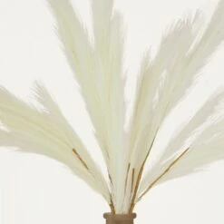 Plumeau Artificiel Crème 110cm Lot De 3 -Terre et Verdure 5f151de4520e3202