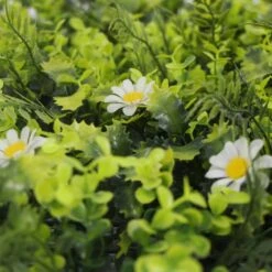 Mur Végétal Artificiel Daisy - 1m X 1m -Terre et Verdure 63add93c226e86.77174513