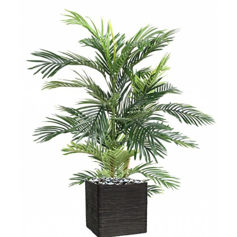 Joli Palmier Areca Artificiel En Pot Multitroncs H 120 Cm Vert - Choisissez Votr 3 Joli Palmier Areca Artificiel En Pot Multitroncs H 120 Cm Vert - Choisissez Votr
