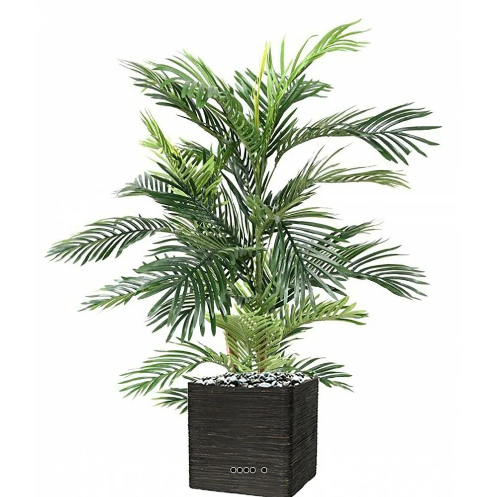 Joli Palmier Areca Artificiel En Pot Multitroncs H 120 Cm Vert - Choisissez Votr 4 Joli Palmier Areca Artificiel En Pot Multitroncs H 120 Cm Vert - Choisissez Votr – Image 2
