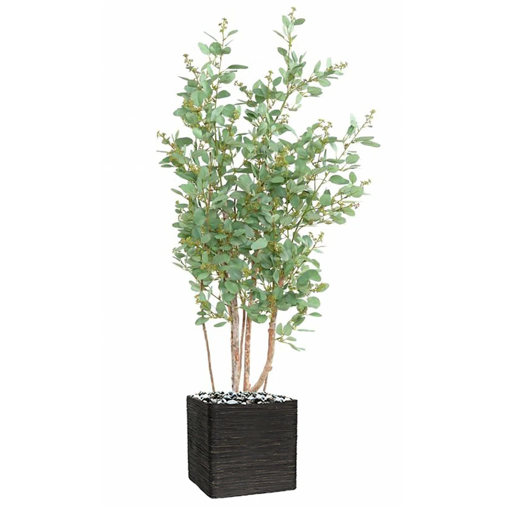 Joli Faux Eucalyptus En Pot H 160 Cm Feuillage Tissu Vert 3 Joli Faux Eucalyptus En Pot H 160 Cm Feuillage Tissu Vert
