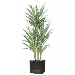 Yucca Artificiel Multitroncs En Pot H 150 Cm Feuillage Plastique -Terre et Verdure 63f6081fa3cfc8.05259854