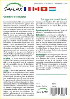 Kit De Culture - Gommier Des Rivières - 200 Graines - Eucalyptus Camaldulensis 11 Kit De Culture - Gommier Des Rivières - 200 Graines - Eucalyptus Camaldulensis -Terre et Verdure 640641615bee86.32114836