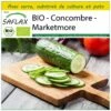 Kit De Culture - Bio - Concombre - Marketmore - 20 Graines - Cucumis Sativus -Terre et Verdure 64064169574515.51093142