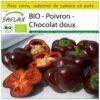 Kit De Culture - Bio - Poivron - Chocolat Doux - 10 Graines - Capsicum Annuum 2 Kit De Culture - Bio - Poivron - Chocolat Doux - 10 Graines - Capsicum Annuum -Terre et Verdure 640641e5508630.06436749
