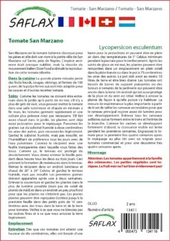 Kit De Culture - Tomate San Marzano - 10 Graines - Lycopersicon Esculentum -Terre et Verdure 640641fa3b6bc7.11460226