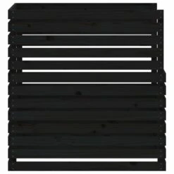 VIDAXL Composteur Noir 100x100x102 Cm Bois Massif De Pin 14 VIDAXL Composteur Noir 100x100x102 Cm Bois Massif De Pin -Terre et Verdure 6422e3c793cce6.85673364