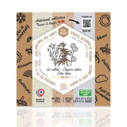 Coffret De Semences Textile Tissus Etoffe Et Fil -Terre et Verdure 642d66acccef06.64131144