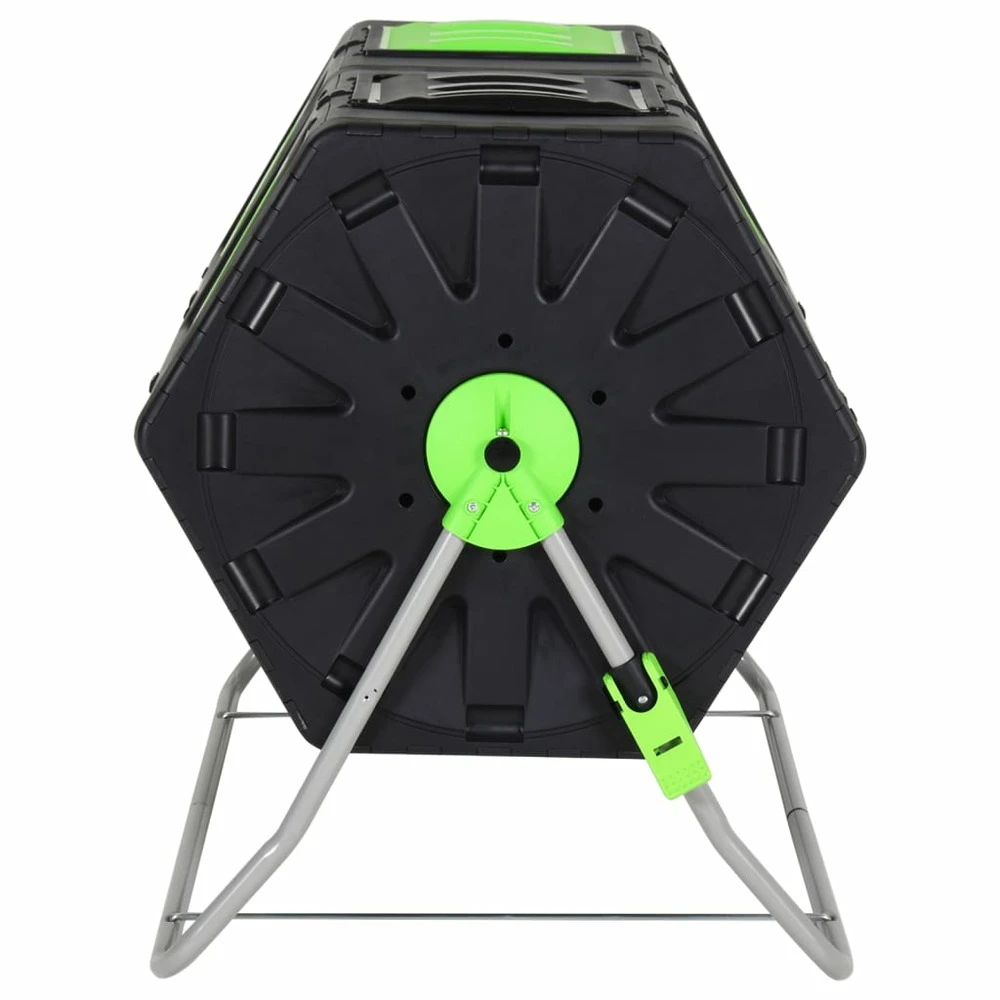 VIDAXL Composteur à Tambour à Double Chambre 88x60x74 Cm 210 L Pp 8 VIDAXL Composteur à Tambour à Double Chambre 88x60x74 Cm 210 L Pp – Image 6