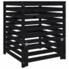VIDAXL Composteur Noir 82,5x82,5x99,5 Cm Bois Massif De Pin 2 VIDAXL Composteur Noir 82,5x82,5x99,5 Cm Bois Massif De Pin -Terre et Verdure 64302913d771f3.62572342