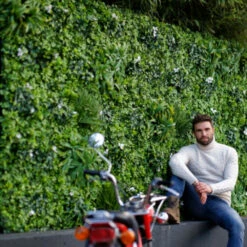 Mur Végétal Artificiel Extérieur Et Intérieur Prêt à Poser 1m X 1m Liseron -Terre et Verdure 6450ff1e91eb44.33870184