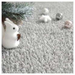 Gazon Synthétique Happy Party - Couleur Gris Clair - Classé Feu - 20mm - 2m X 25ml