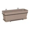 - Kit Jardiniere Capri 50cm V2 Taupe 50,2 X 28,5 X H20,7 Cm - 1,54l -Terre et Verdure 645cf545a6f0b8.76824010