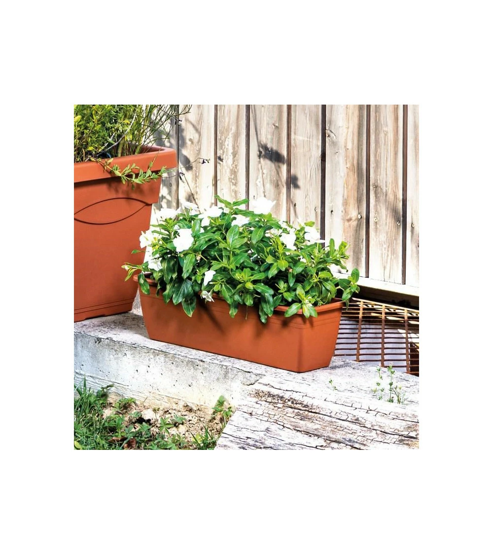 Jardiniere Day R Cotto - Coloris Terre Rouge - 50cm 3 Jardiniere Day R Cotto - Coloris Terre Rouge - 50cm