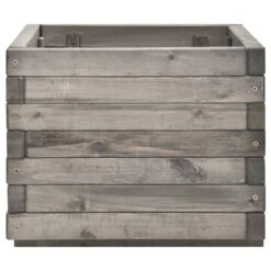 VIDAXL Jardinière 50x50x40 Cm Bois De Pin Massif -Terre et Verdure 645cf5602fae95.50579505
