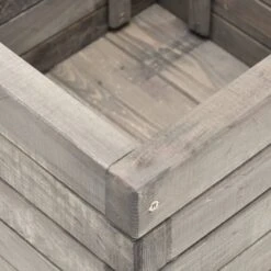 VIDAXL Jardinière 50x50x40 Cm Bois De Pin Massif -Terre et Verdure 645cf5603c04d6.43997307