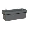 - Kit Balcon Jardiniere Capri Re 50cm V2 Anthracite 50,2 X 28,5 X H20 Cm - 1,45l 2 - Kit Balcon Jardiniere Capri Re 50cm V2 Anthracite 50,2 X 28,5 X H20 Cm - 1,45l -Terre et Verdure 645cf56ec585e7.74226607
