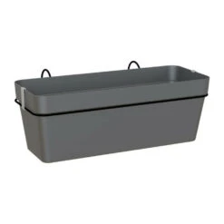 - Kit Balcon Jardiniere Capri Re 50cm V2 Anthracite 50,2 X 28,5 X H20 Cm - 1,45l