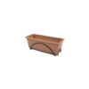 Jardiniere 50x20cm Avec Plateau Et Support Balcon - Terracotta -Terre et Verdure 645cf5713455a1.14059587