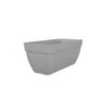 Jardiniere Capri Campana Xl - Plastique - 80 Cm - Gris Clair - -Terre et Verdure 645cf57bbb41d5.22899242