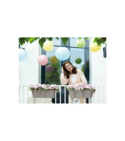 Elho Balconniere Corsica Trio L 27.1 X W 53.5 X H 25.9 Cm - Taupe -Terre et Verdure 645cf5802180f9.14897679