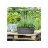 Jardiniere Ninfea R Anthracite A Réserve D'eau - Coloris Gris Anthracite - 60cm -Terre et Verdure 645cf5880827d2.29645438