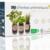 Cultivea Kit Prêt à Pousser D’herbes Aromatiques - Jardin Potager D’intérieur - (ciboulette, Basilic Persil) -Terre et Verdure 646faa64bce994.91535875