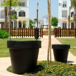 Pot De Fleurs Magnolia 120 ø120x114cm - Noir -Terre et Verdure 6470a3629f0b81.69518514