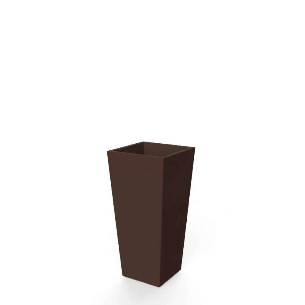 Pot De Fleurs Melisa 40 40x40x90cm - Bronze 3 Pot De Fleurs Melisa 40 40x40x90cm - Bronze