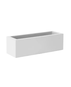 Jardinière Jara 100x40x36cm - Blanc