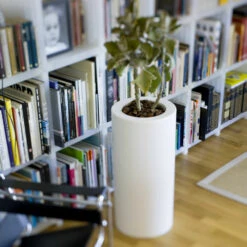 Pot De Fleurs Rond Palma 70 Blanc Opaque ø35x70cm 7 Pot De Fleurs Rond Palma 70 Blanc Opaque ø35x70cm -Terre et Verdure 6470a37e4705e4.33118741