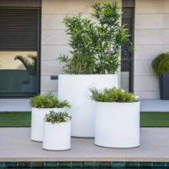 Pot De Fleurs Hortensia 80 ø80x80cm - Blanc 8 Pot De Fleurs Hortensia 80 ø80x80cm - Blanc -Terre et Verdure 6470a38e73d049.84398932