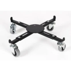 Eda Support Extensible A Roulettes - Pour Pots De Fleurs Carrés Et Ronds - Métal