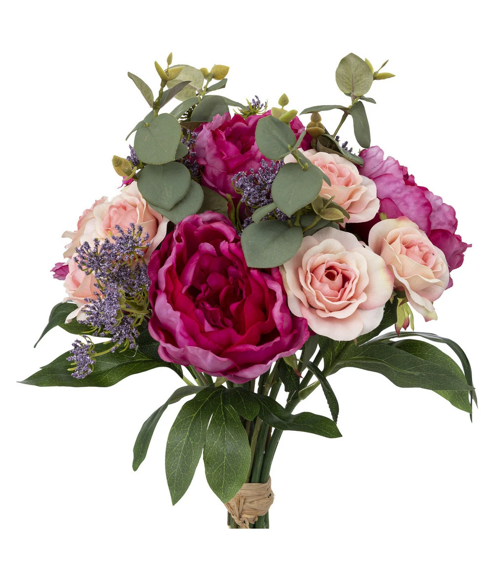 ATMOSPHERA Bouquet Composé Fleurs Artificielles D. 30 X H. 53 Cm 4 ATMOSPHERA Bouquet Composé Fleurs Artificielles D. 30 X H. 53 Cm – Image 2