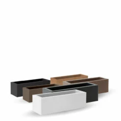 Jardinière Jara 100x35x32cm - Noir -Terre et Verdure 6478c46b117b70.40081424