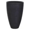 Progarden Pot à Fleurs Nervuré 40x60 Cm Anthracite -Terre et Verdure 647989521dc765.23104651