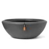 Bol à Plantes Bas Arc Granite 61x25 Cm Anthracite -Terre et Verdure 6479895d1bf7a0.31009224