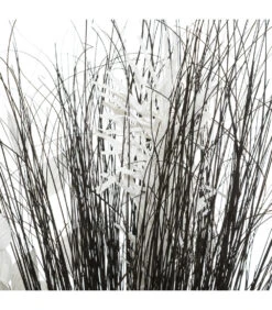 ATMOSPHERA Fagot De Fleurs Et Tiges Séchées Blanc Et Noir D. 36 X H. 100 Cm -Terre et Verdure 64821bbb5ab272.19897568