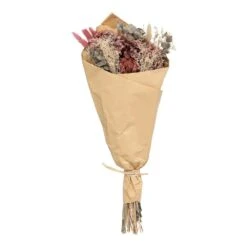 ATMOSPHERA Bouquet De Fleurs Séchées D. 20 X H. 50 Cm -Terre et Verdure 648229d7a85f72.26979938