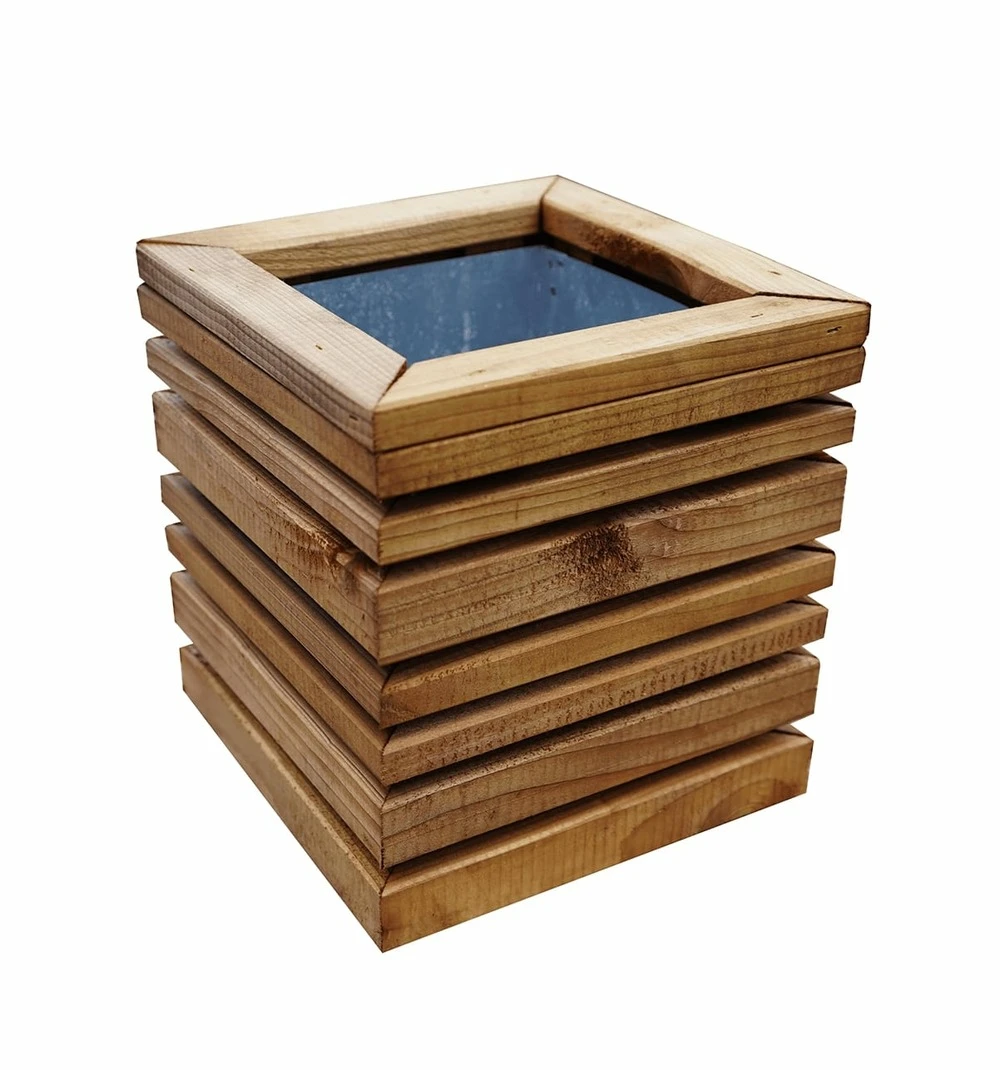 Bac à Fleurs Carré - 4,2 L - Lign Z 3 Bac à Fleurs Carré - 4,2 L - Lign Z