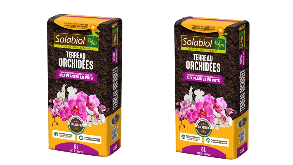 Solabiol Terorc6x2 | 2 Terreaux Orchidées | Tourbe Et Ecorces De Pin | Brun | 2 3 Solabiol Terorc6x2 | 2 Terreaux Orchidées | Tourbe Et Ecorces De Pin | Brun | 2
