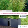 Kit Bambou Rufa En Pot De 5 L Avec Bac Pour Balcon -Terre et Verdure 6495d6b9f37a82.48440861