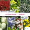 Kit Haie Fleurie 7 Variétés - Lot De 7 Plants En Godet 2 Kit Haie Fleurie 7 Variétés - Lot De 7 Plants En Godet -Terre et Verdure 6495d6c2f21c57.14565818