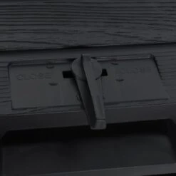 VIDAXL Composteur De Jardin Noir 280 L Polypropylène -Terre et Verdure 649887c851ea29.23284741