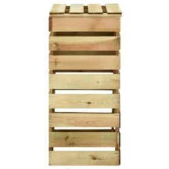 VIDAXL Composteur De Jardin à Lattes 4 Pcs 80x50x100 Cm Pin Imprégné 13 VIDAXL Composteur De Jardin à Lattes 4 Pcs 80x50x100 Cm Pin Imprégné -Terre et Verdure 649887c915b0d7.79389368